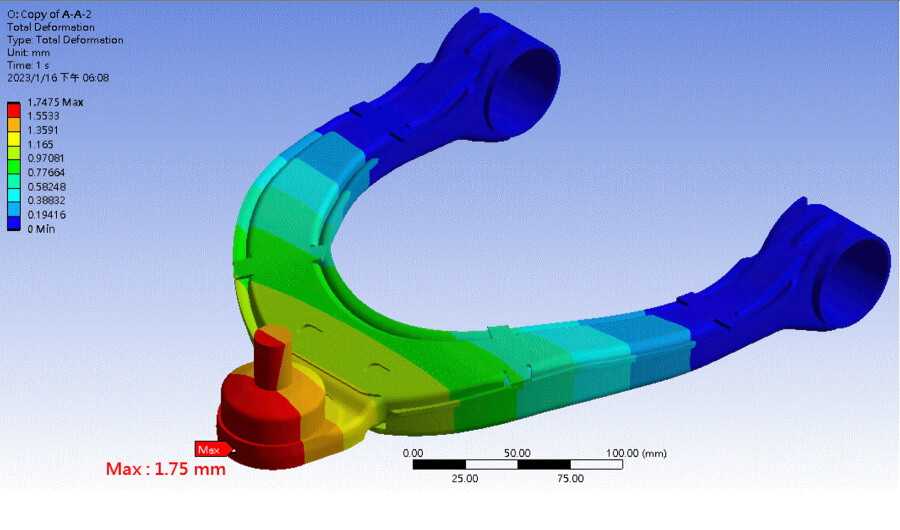 ¿Cómo rediseñó SH Auto Parts el brazo de control del Tesla 3?